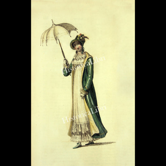 Ackermann's Repository 1815 May Plate 24 Walking Dress
