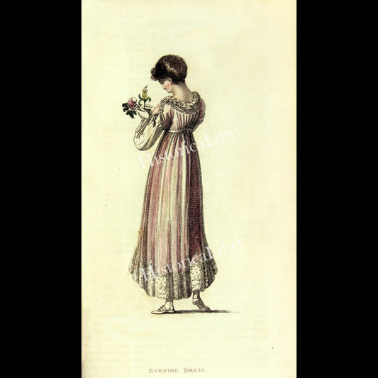 Ackermann's Repository 1815 May Plate 25 Evening Dress