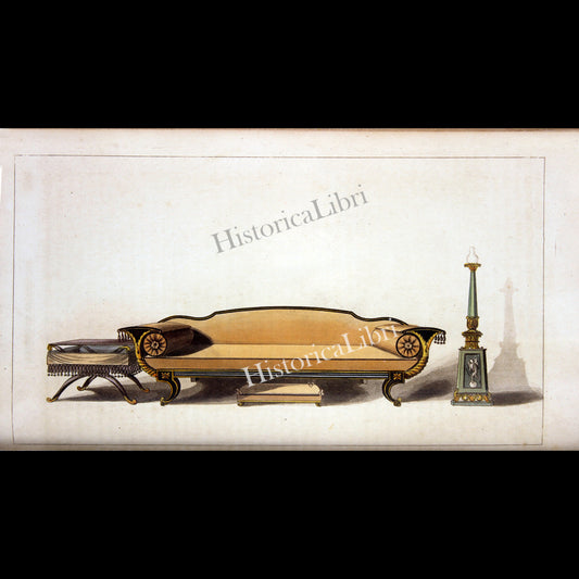 Ackermann's Repository 1815 November Plate 26 Fashionable Furniture