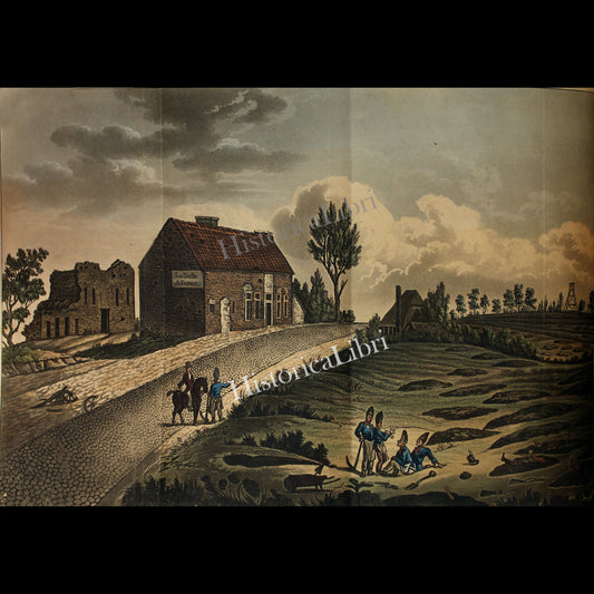 Ackermann's Repository 1815 October Plate 20 La Belle Alliance