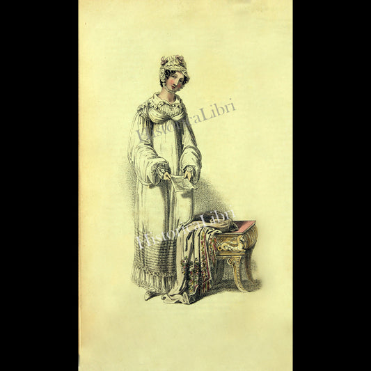 Ackermann's Repository 1816 April Plate 22 Morning Dress