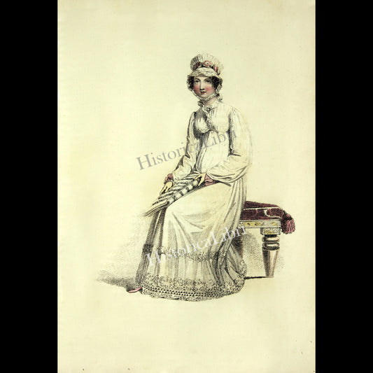 Ackermann's Repository 1816 July Plate 5 Morning Dress