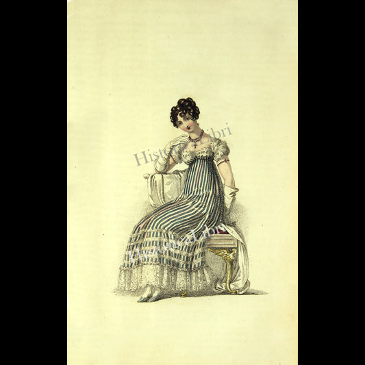 Ackermann's Repository 1816 November Plate 29 Evening Dress