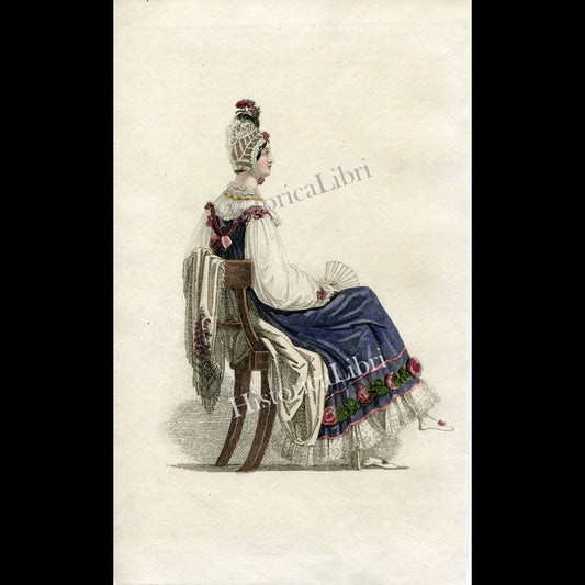 Ackermann's Repository 1816 October Plate 22 Half Dress