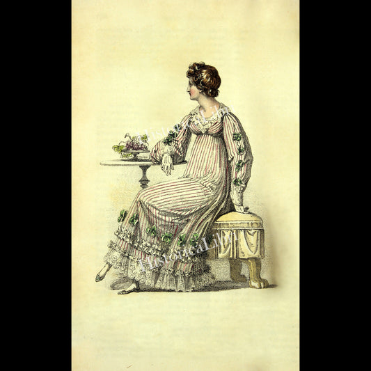 Ackermann's Repository 1816 September Plate 16 Half Dress