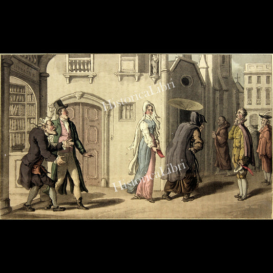 Ackermann's Repository 1817 December Plate 32 At Avignon