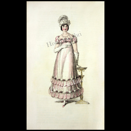 Ackermann's Repository 1817 June Plate 35 Evening Dress