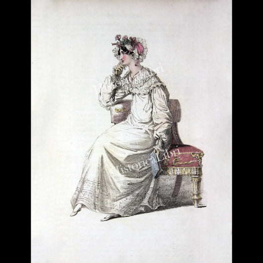 Ackermann's Repository 1817 June Plate 36 Morning Dress