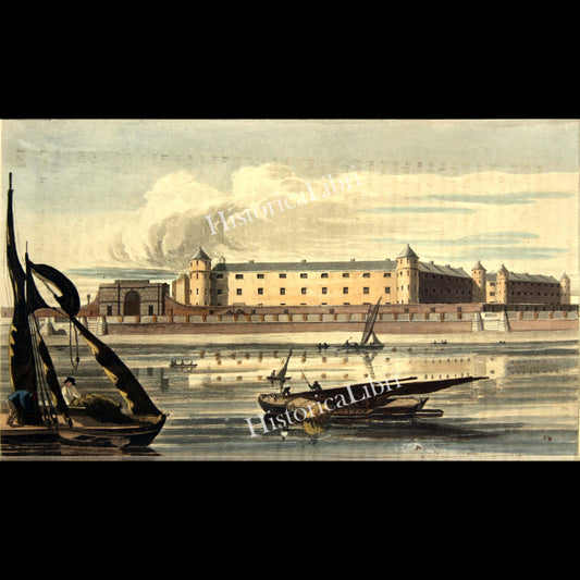Ackermann's Repository 1817 March Plate 15 The Westminster Penitentiary
