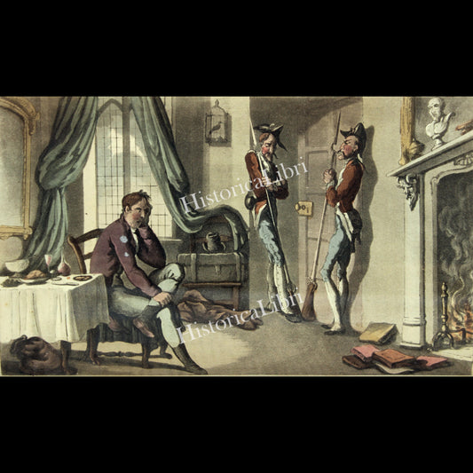 Ackermann's Repository 1818 April Plate 20 A Prisoner at Avignon
