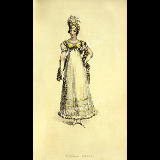 Ackermann's Repository 1818 April Plate 23 Evening Dress