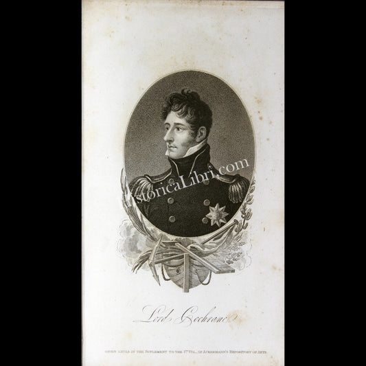 Ackermann's Repository 1809 June Lord Cochrane