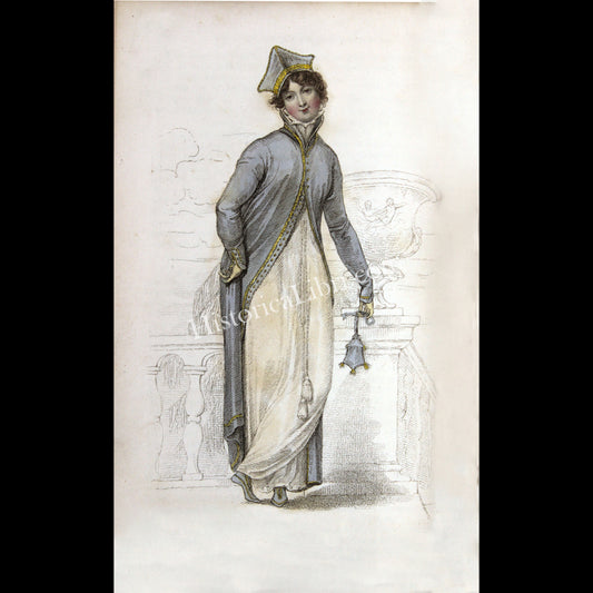 Ackermann's Repository 1809 March Plate 10 Walking Dress