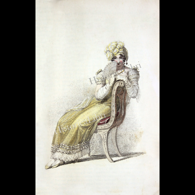 Ackermann's Repository 1813 July Plate 6 Full Dress