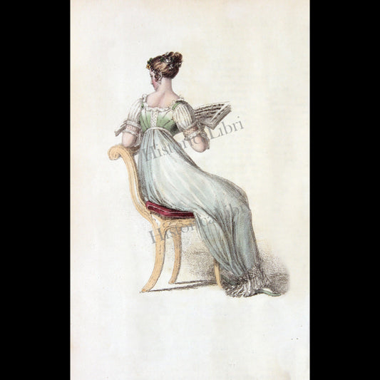 Ackermann's Repository 1813 October Plate 26 Evening Dress