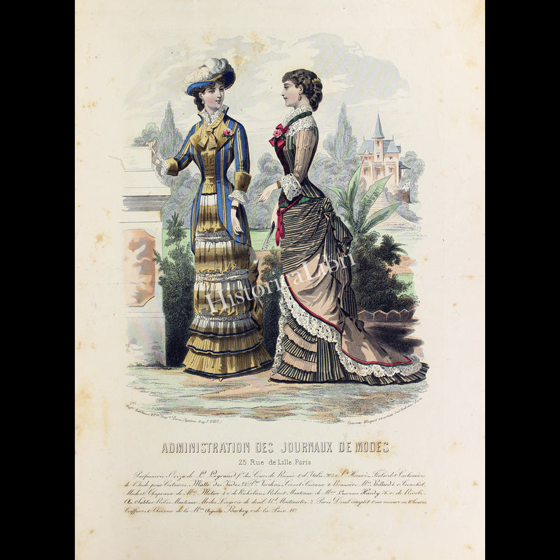 Administration des Journaux de Modes 1881 Plate 289