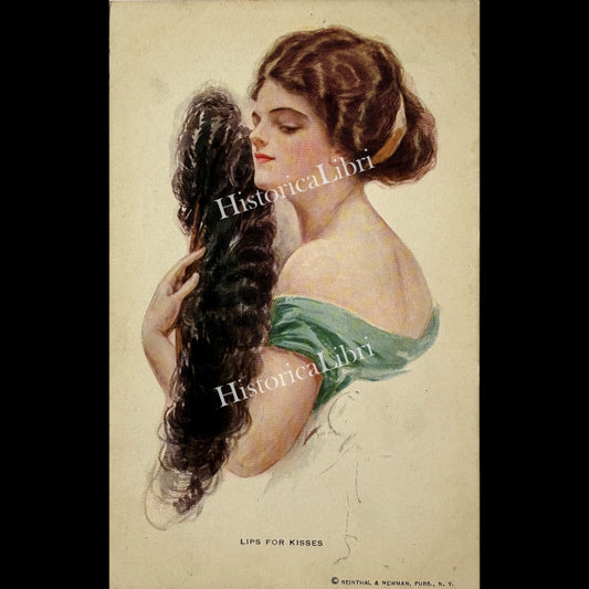 Harrison Fisher 1909 Lips for Kisses