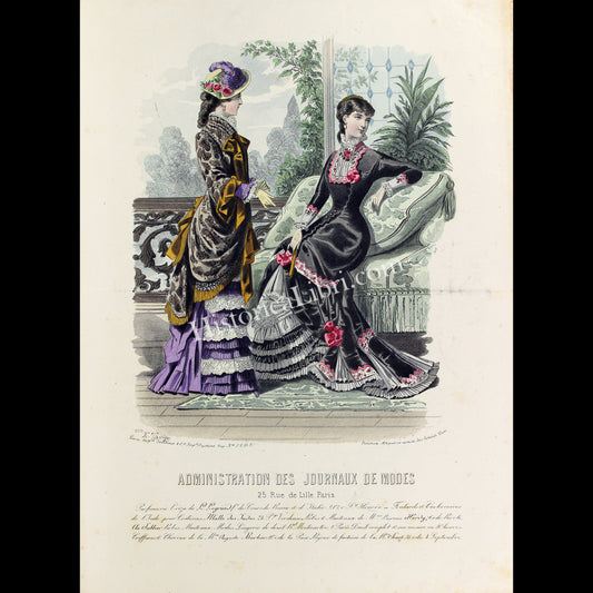 Administration des Journaux de Modes 1881 Plate 300