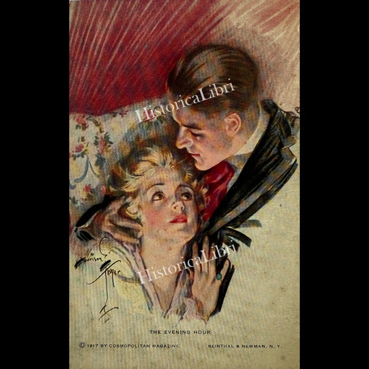 Harrison Fisher 1917 The Evening Hour