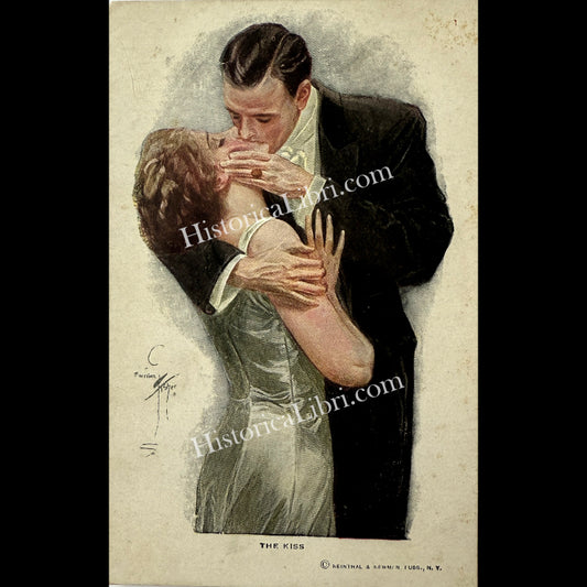 Harrison Fisher 1910 The Kiss