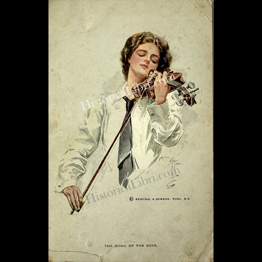 Harrison Fisher 1910 The Song of the Soul