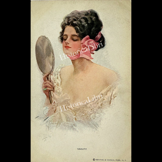 Harrison Fisher 1908 Vanity